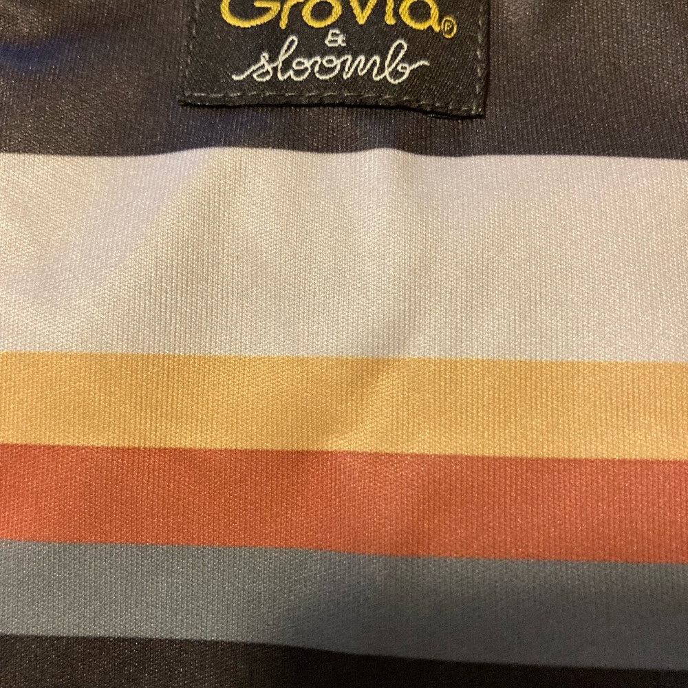 New GroVia Zippered Wet Bag - Rowan 12”x 12” Diapers Travel Daycare Snacks Toys - Picture 7 of 7